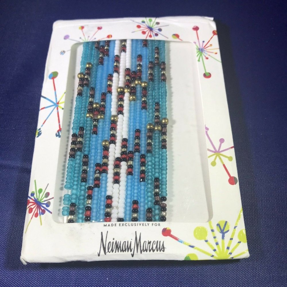 Neiman Marcus Exclusive Beaded Bracelet Brand New Retail $79.00